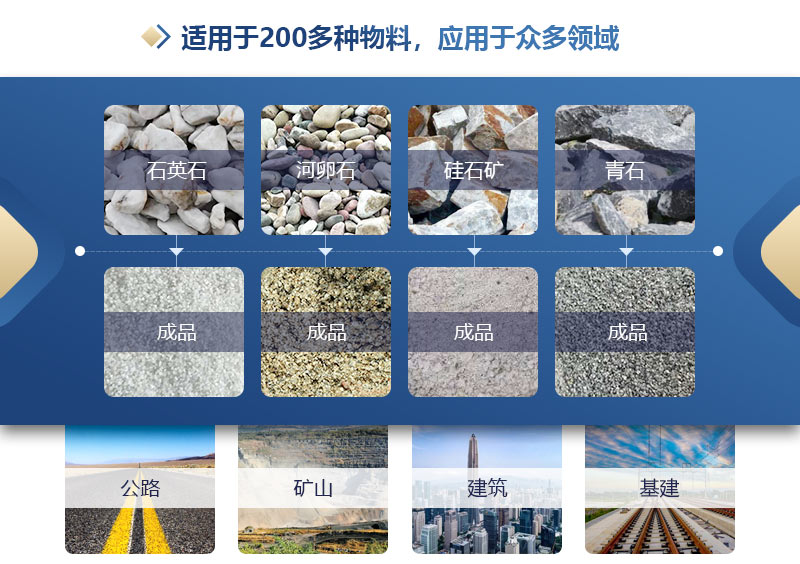 鵝卵石對輥制砂機_鵝卵石制砂機設備_鵝卵石制砂機哪家好