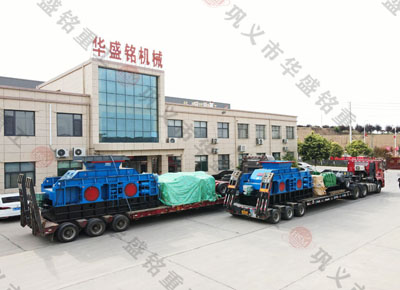 煤矸石制砂機不堵料?對輥破碎機出料粒度可調嗎